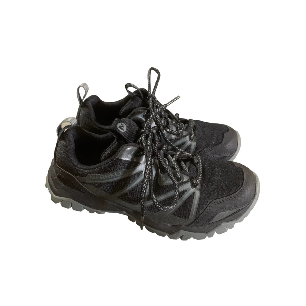 Merrell Black and Gray Women's Athletic Shoes